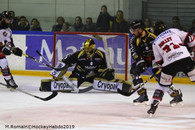 Photo hockey match Rouen - Amiens  le 18/01/2019