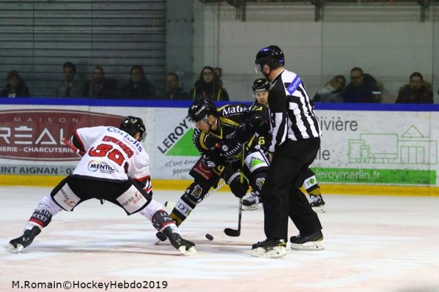 Photo hockey match Rouen - Amiens  le 18/01/2019