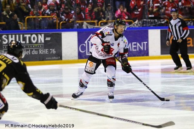 Photo hockey match Rouen - Amiens  le 18/01/2019