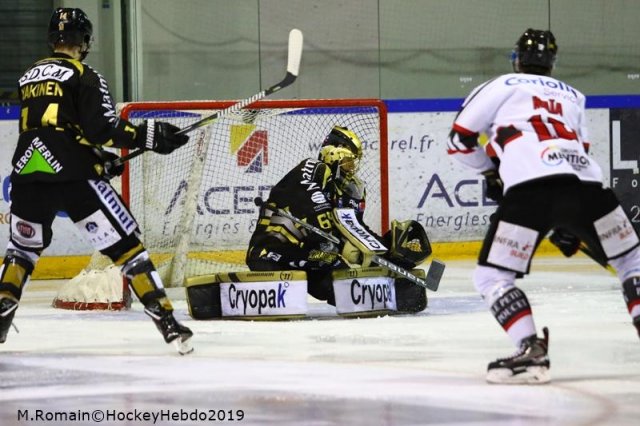 Photo hockey match Rouen - Amiens  le 18/01/2019