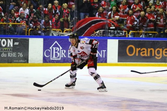 Photo hockey match Rouen - Amiens  le 18/01/2019