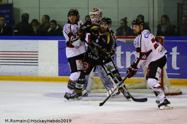 Photo hockey match Rouen - Amiens  le 18/01/2019