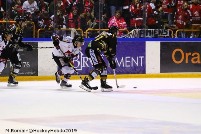 Photo hockey match Rouen - Amiens  le 18/01/2019
