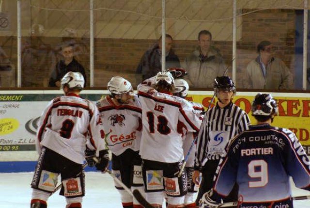 Photo hockey match Angers  - Briançon  le 17/03/2009