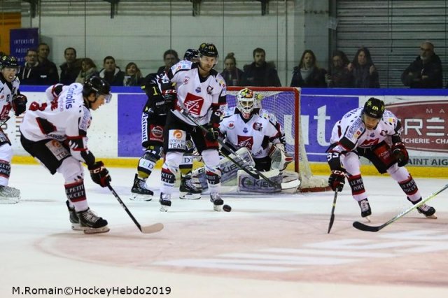 Photo hockey match Rouen - Amiens  le 18/01/2019