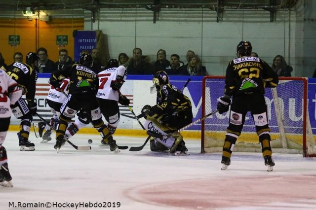 Photo hockey match Rouen - Amiens  le 18/01/2019