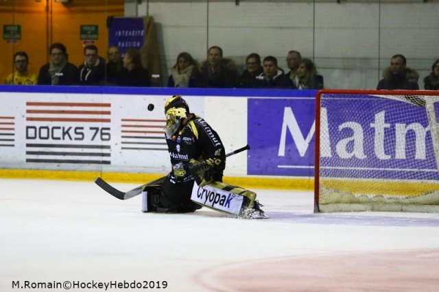 Photo hockey match Rouen - Amiens  le 18/01/2019