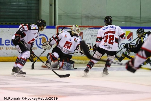 Photo hockey match Rouen - Amiens  le 18/01/2019
