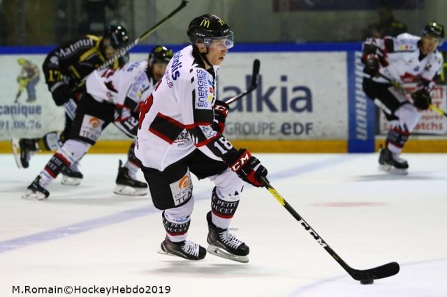 Photo hockey match Rouen - Amiens  le 18/01/2019