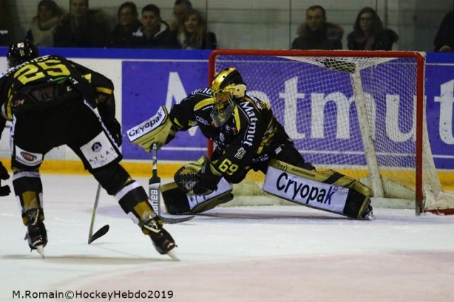 Photo hockey match Rouen - Amiens  le 18/01/2019