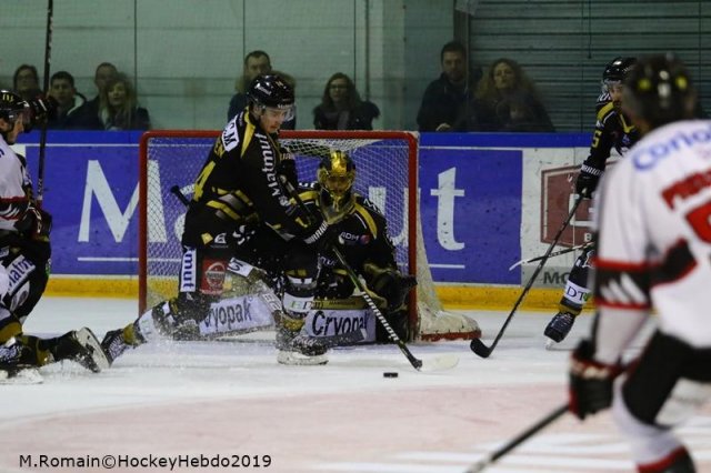 Photo hockey match Rouen - Amiens  le 18/01/2019