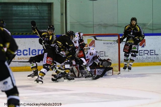 Photo hockey match Rouen - Amiens  le 18/01/2019