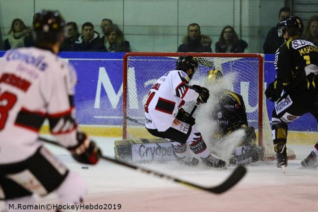 Photo hockey match Rouen - Amiens  le 18/01/2019