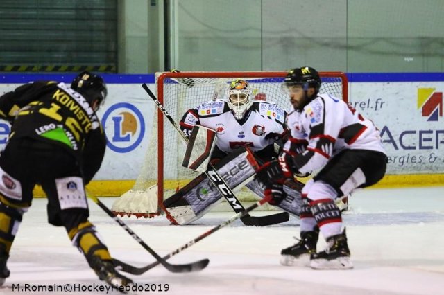 Photo hockey match Rouen - Amiens  le 18/01/2019