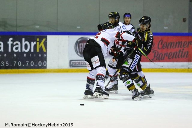 Photo hockey match Rouen - Amiens  le 18/01/2019