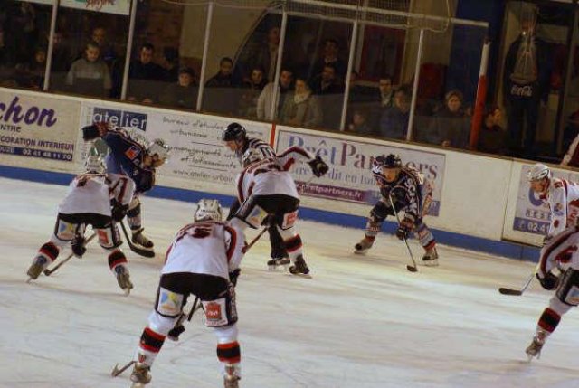 Photo hockey match Angers  - Briançon  le 17/03/2009