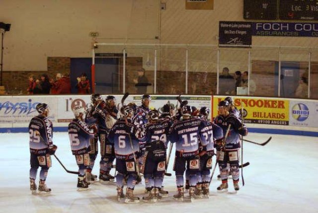 Photo hockey match Angers  - Briançon  le 17/03/2009
