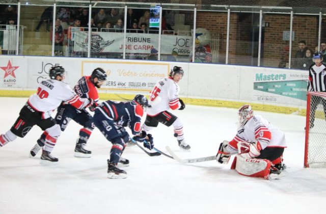 Photo hockey match Angers  - Bordeaux le 18/01/2019