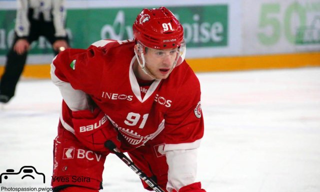 Photo hockey match Lausanne - Bern le 22/01/2019