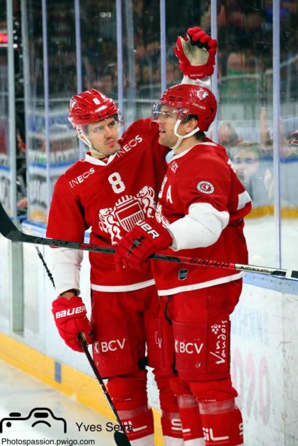Photo hockey match Lausanne - Bern le 22/01/2019