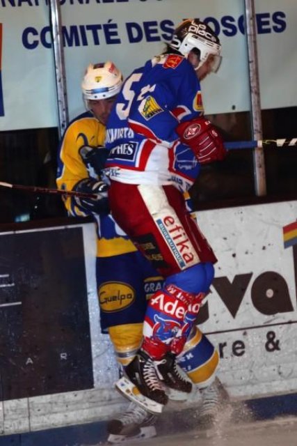 Photo hockey match Epinal  - Chamonix  le 27/02/2009