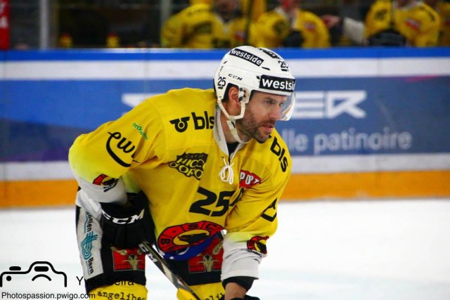 Photo hockey match Lausanne - Bern le 22/01/2019