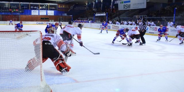 Photo hockey match Lyon - Bordeaux le 22/01/2019