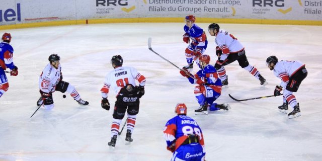 Photo hockey match Lyon - Bordeaux le 22/01/2019