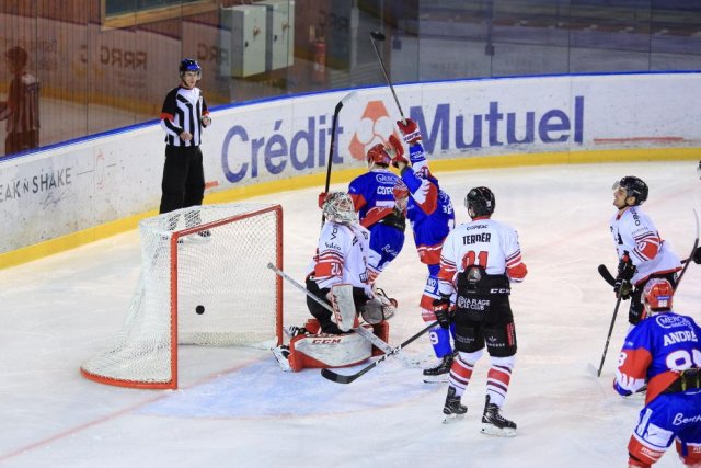 Photo hockey match Lyon - Bordeaux le 22/01/2019