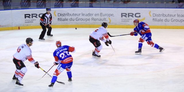 Photo hockey match Lyon - Bordeaux le 22/01/2019