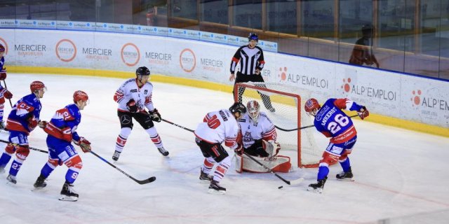 Photo hockey match Lyon - Bordeaux le 22/01/2019