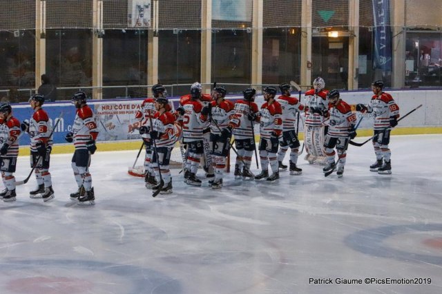Photo hockey match Nice - Angers  le 22/01/2019