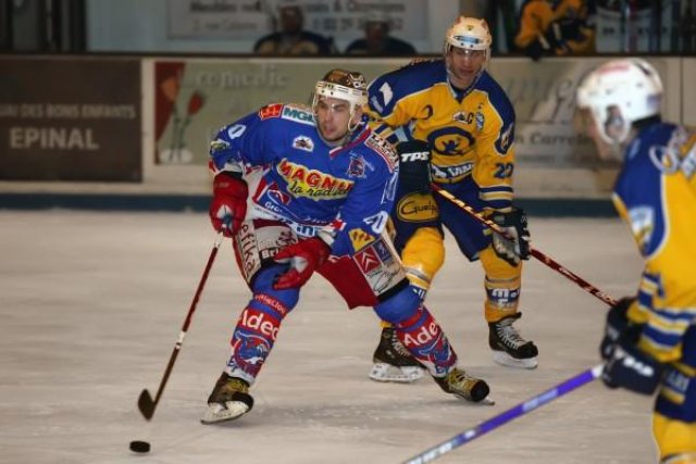 Photo hockey match Epinal  - Chamonix  le 27/02/2009