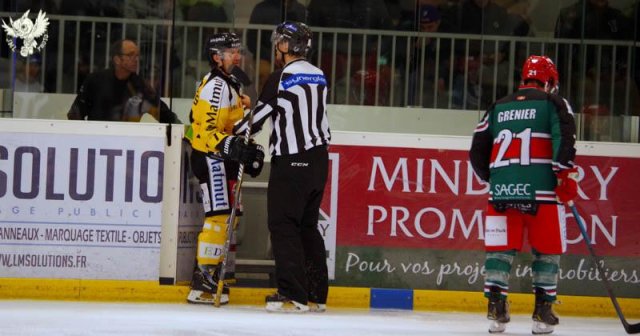 Photo hockey match Anglet - Rouen le 22/01/2019
