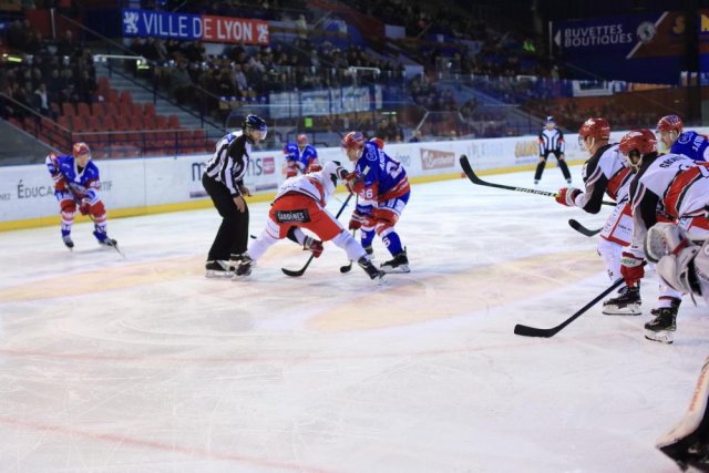 Photo hockey match Lyon - Anglet le 25/01/2019