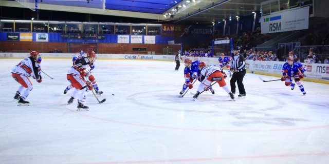 Photo hockey match Lyon - Anglet le 25/01/2019
