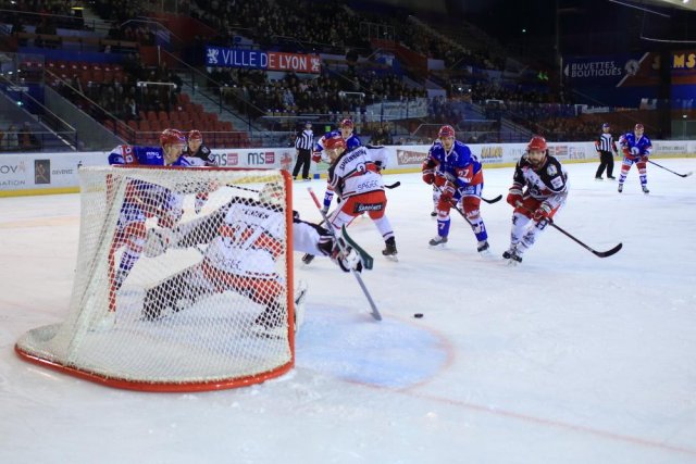 Photo hockey match Lyon - Anglet le 25/01/2019