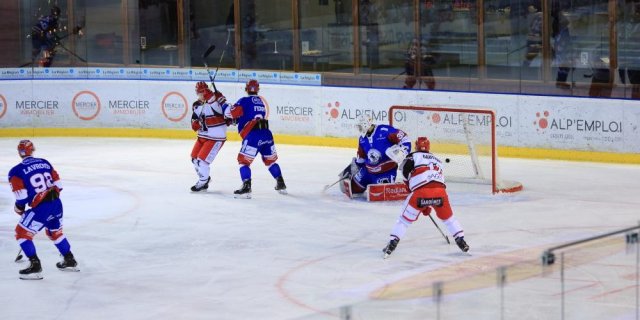 Photo hockey match Lyon - Anglet le 25/01/2019
