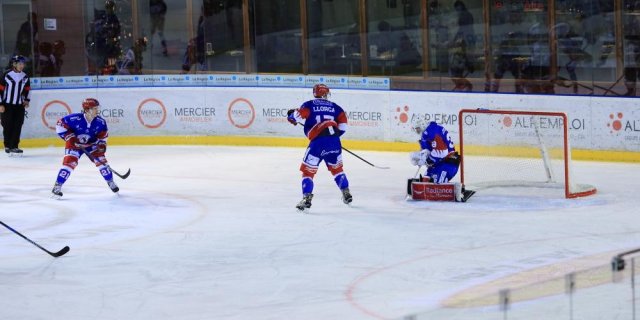 Photo hockey match Lyon - Anglet le 25/01/2019