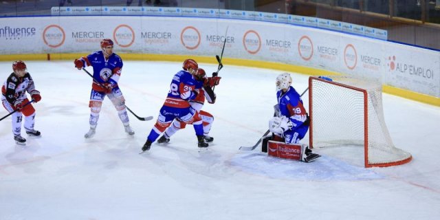 Photo hockey match Lyon - Anglet le 25/01/2019