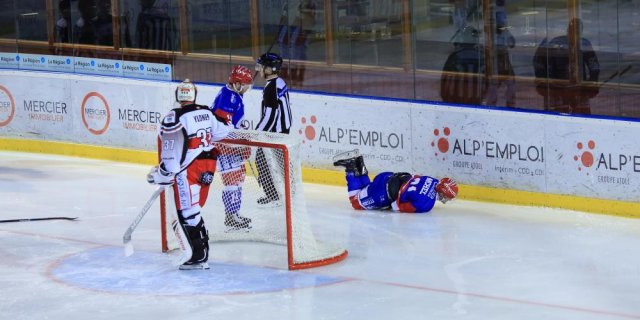 Photo hockey match Lyon - Anglet le 25/01/2019