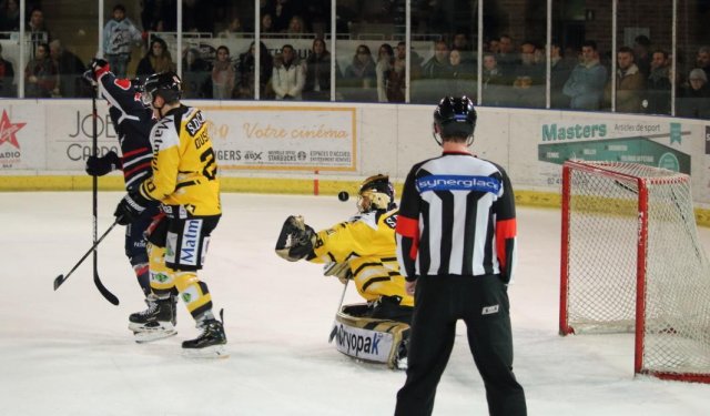 Photo hockey match Angers  - Rouen le 25/01/2019