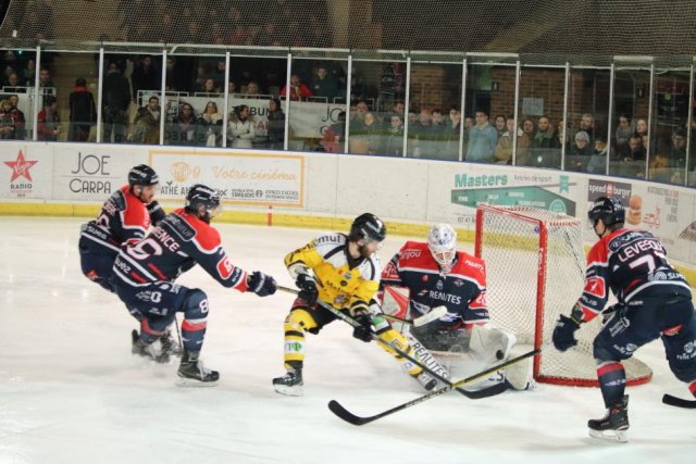 Photo hockey match Angers  - Rouen le 25/01/2019