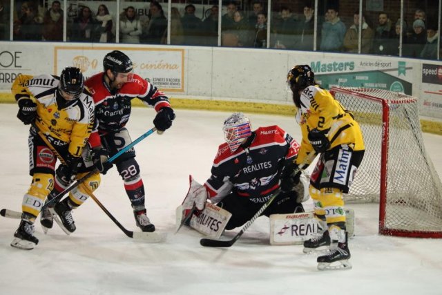 Photo hockey match Angers  - Rouen le 25/01/2019