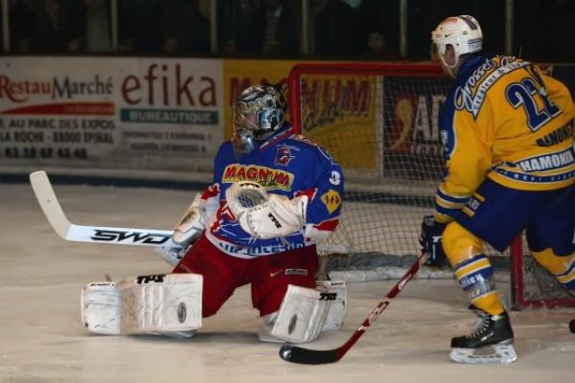 Photo hockey match Epinal  - Chamonix  le 28/02/2009