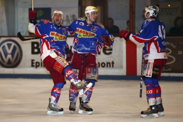 Photo hockey match Epinal  - Chamonix  le 28/02/2009