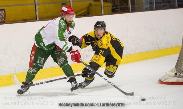 Photo hockey match Chambéry - Cergy-Pontoise le 26/01/2019