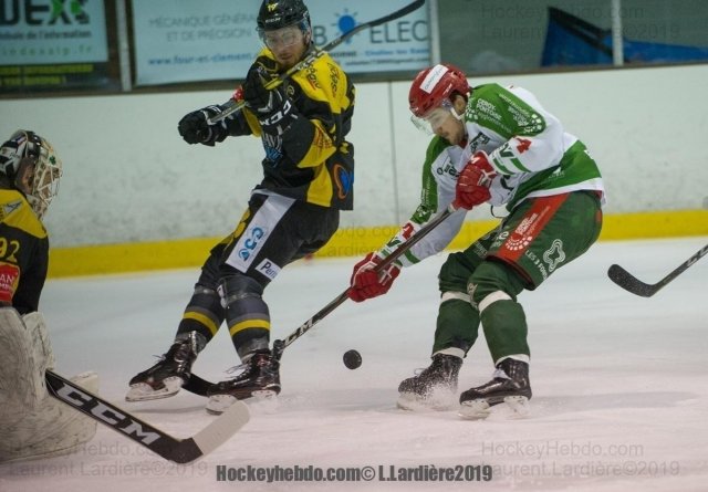 Photo hockey match Chambéry - Cergy-Pontoise le 26/01/2019