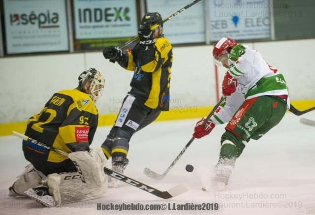 Photo hockey match Chambéry - Cergy-Pontoise le 26/01/2019