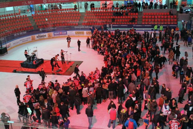 Photo hockey match Grenoble  - Amiens  le 27/01/2019